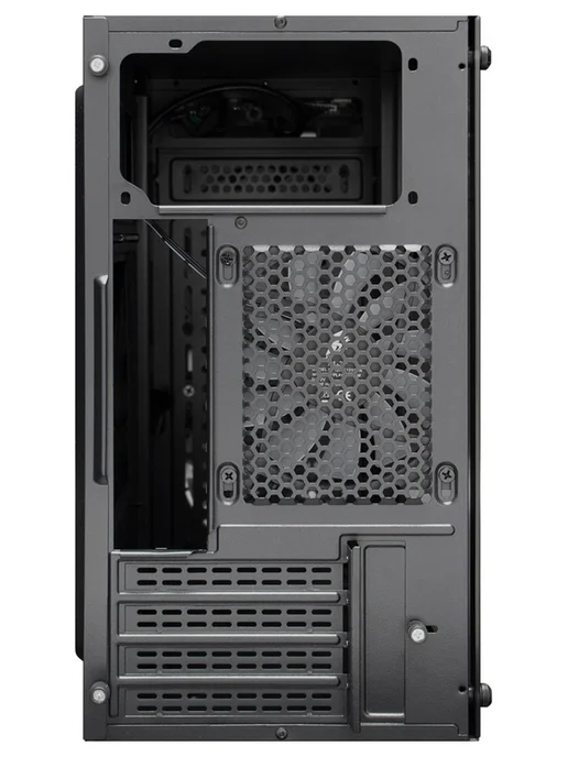 1stPlayer Компьютерный корпус FIREBASE X1, черный (X1-BK-3F1), черный, фото 7