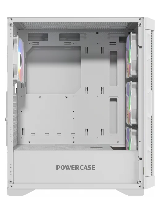 Powercase Компьютерный корпус Ultimate, белый (CUW-A4), белый, фото 3