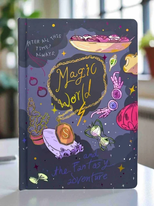 Творческий блокнот «Magic World» — дневник идей, рисования, Magic World дневник идей, фото 2