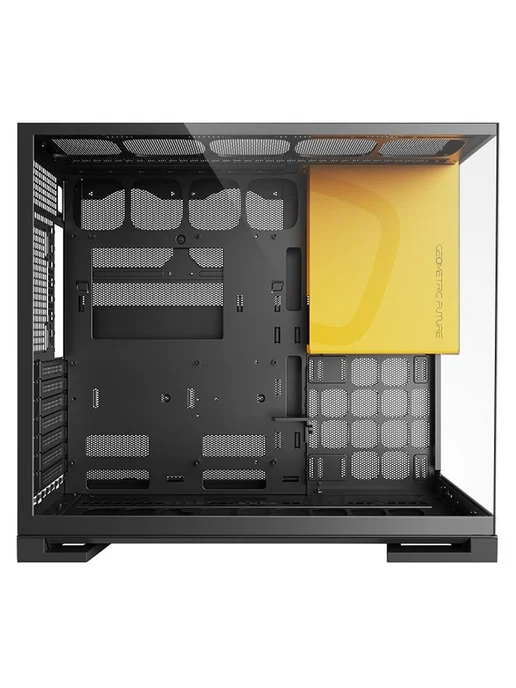 Geometric Future Компьютерный корпус Model 5 Black Yellow (1AM5WKBY00100), черный, фото 2