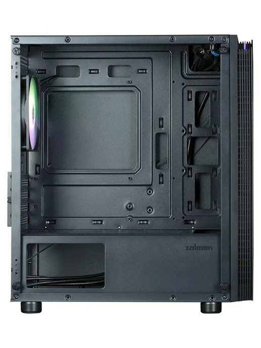 Zalman Компьютерный корпус T4 Plus, mATX, Black, черный, фото 3