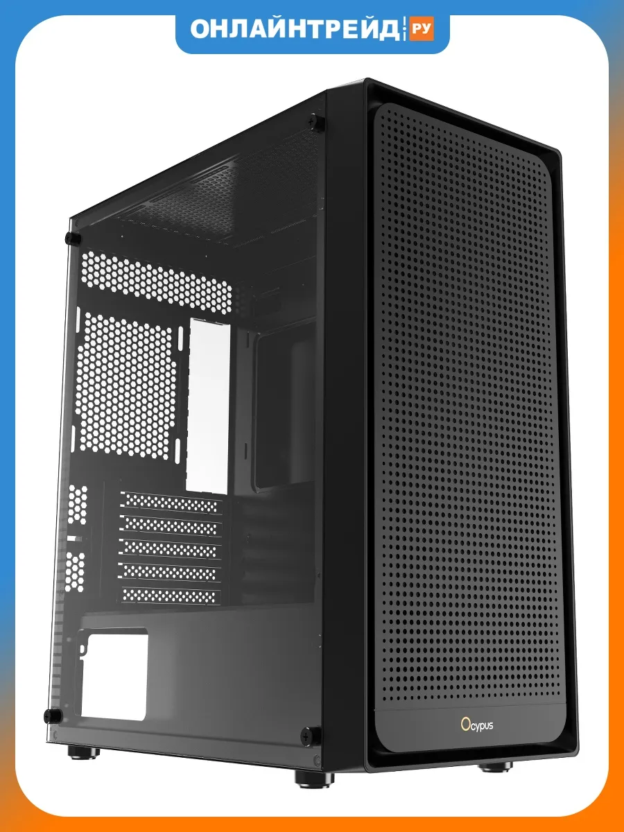 Компьютерный корпус Gamma C50, черный