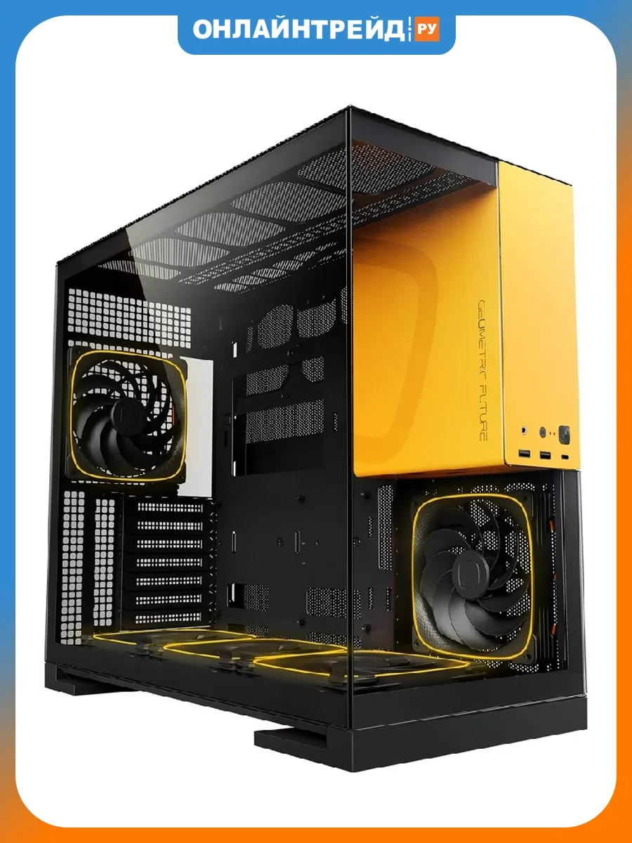 Компьютерный корпус Model 5 Black Yellow (1AM5WKBY01100)
