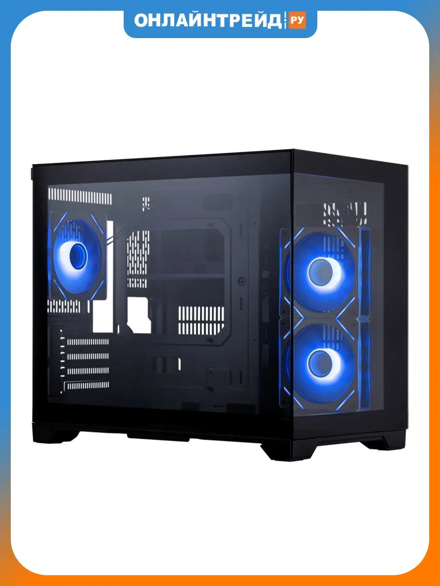 Компьютерный корпус Megaview MV6-TP ARGB, черный