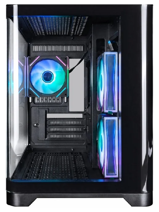 1stPlayer Компьютерный корпус UVIEW UV6 ARGB, черный, черный, фото 2