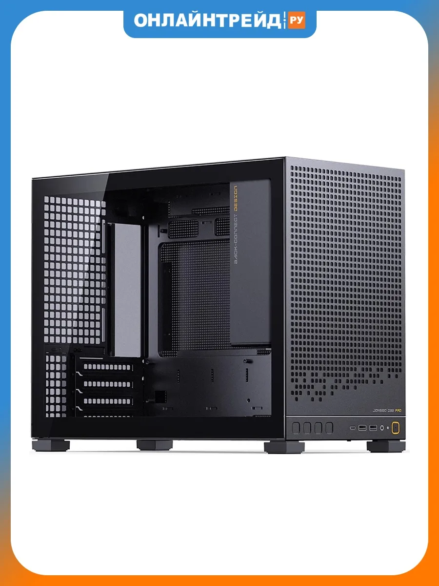 Компьютерный корпус D32 PRO, черный