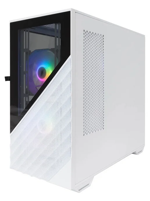 1stPlayer Компьютерный корпус DK D7 ARGB, белый (D7-WH-3F7-W), 7 Вт, фото 4