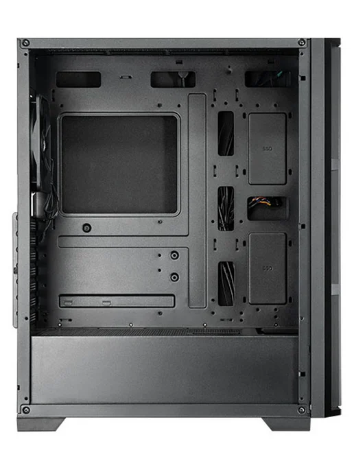 Chieftec Компьютерный корпус PRO MIDI Q AS-02B-OP, черный, фото 2