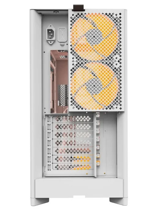 Montech Компьютерный корпус HS01, черный, белый, фото 4