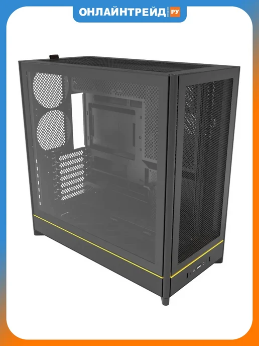 Montech Компьютерный корпус HS01, черный, черный