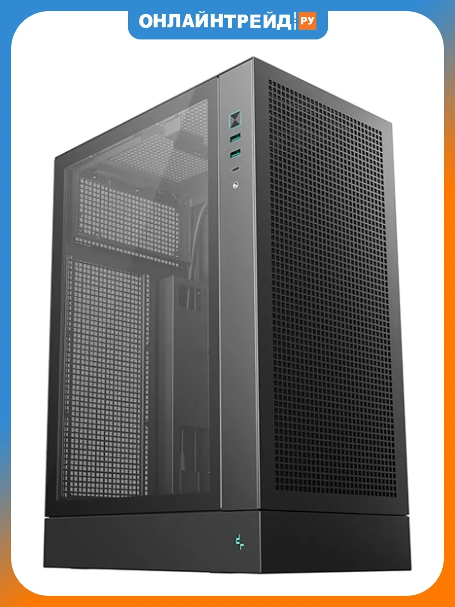 Компьютерный корпус CH170 PLUS, черный