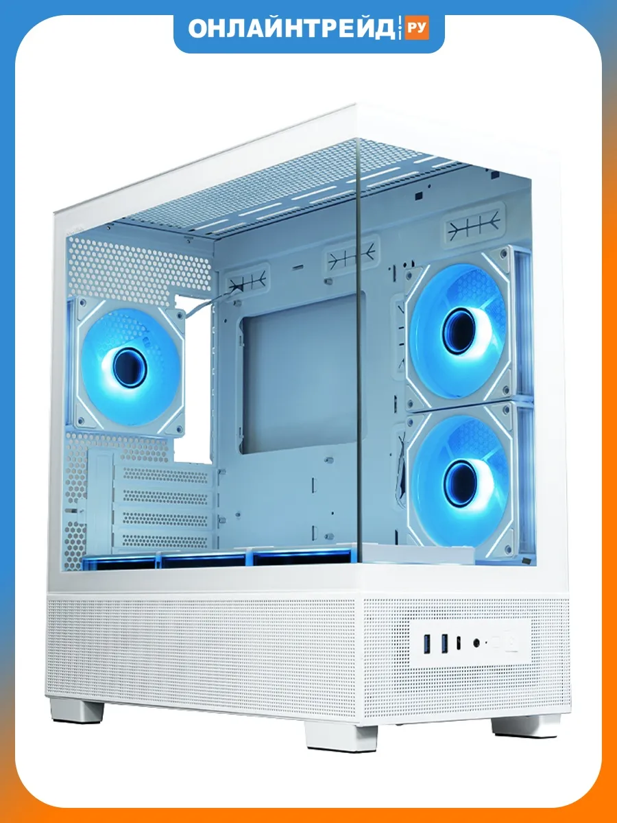 Компьютерный корпус Q500M 6ARGB-C10-UC, белый