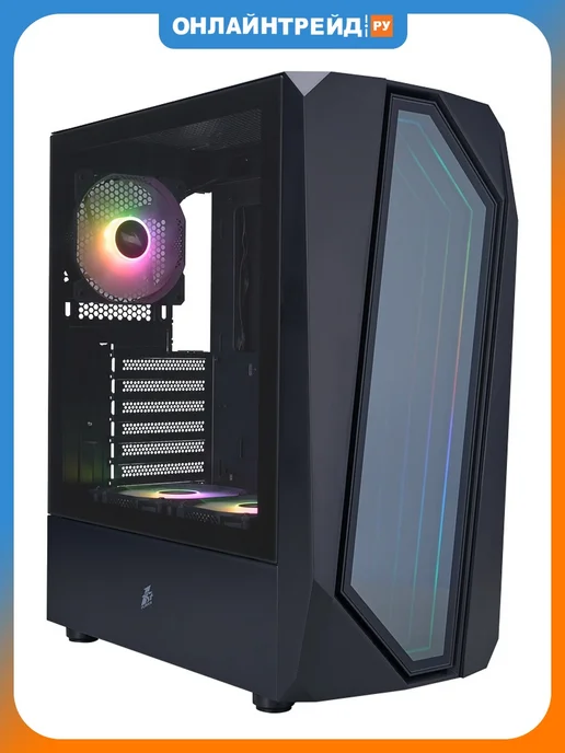 1stPlayer Компьютерный корпус INFINITE SPACE IS6 ARGB, черный, черный