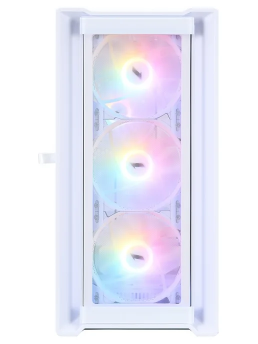 1stPlayer Компьютерный корпус TRILOBITE T4-G GLASS FRGB, белый, 4 г, фото 2