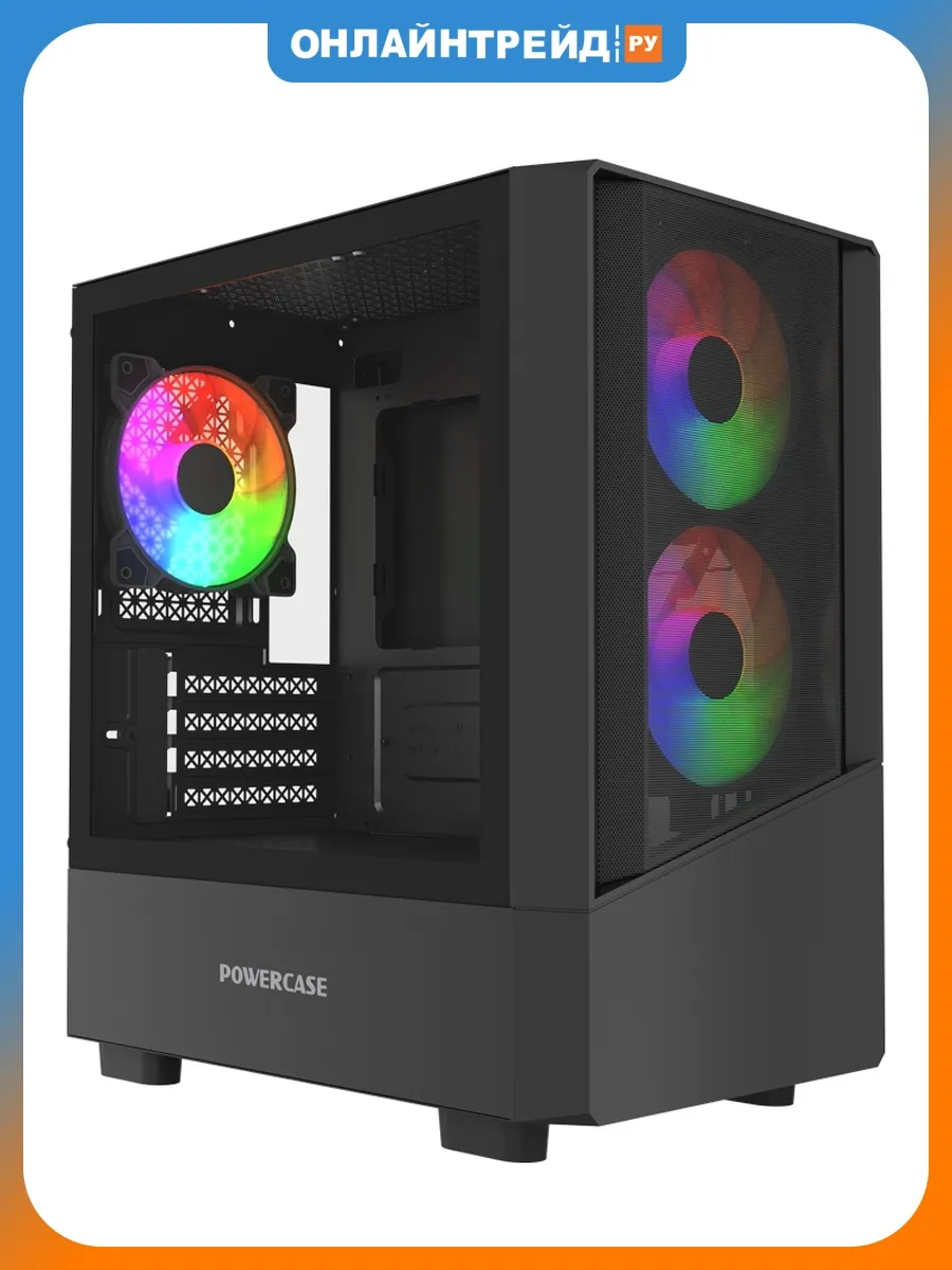Компьютерный корпус Mistral Micro A15B, чёрный (CMMA15B-L3)