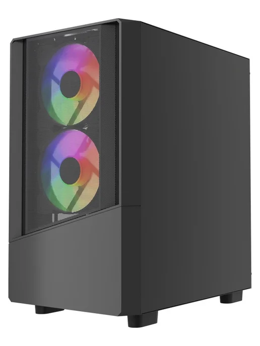 Powercase Компьютерный корпус Mistral Micro A15B, чёрный (CMMA15B-L3), черный, фото 3