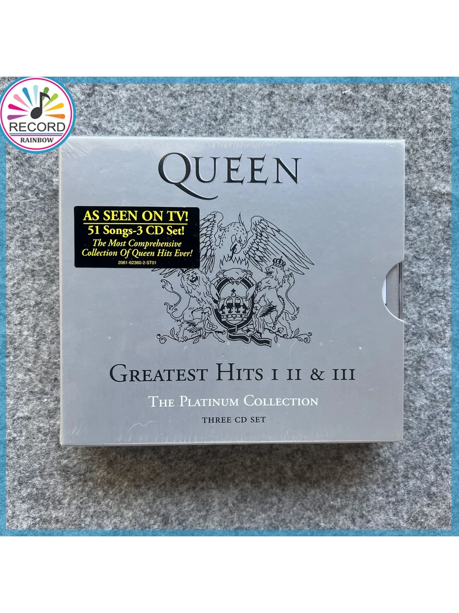 CD Queen Greatest Hits I, II & III 3CD совершенно новый