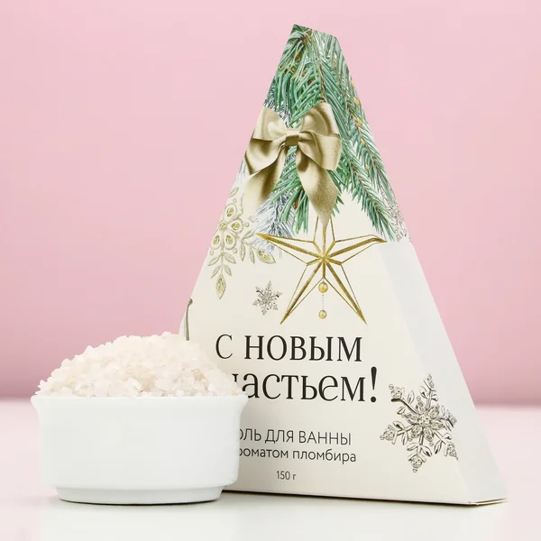 Соль для ванны, 150 г, аромат пломбира