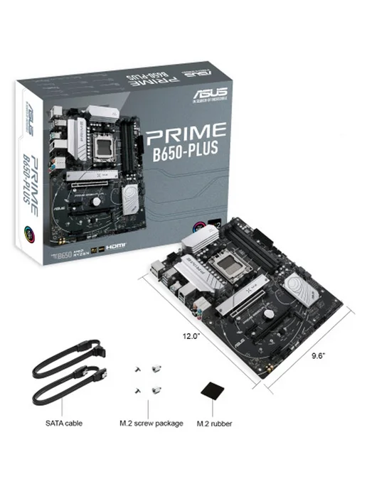 Asus Материнская плата PRIME B650-PLUS (AM5, ATX), вариант, фото 2