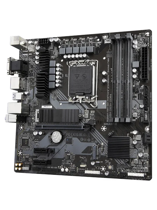 Gigabyte Материнская плата B760M DS3H DDR4 (LGA1700, mATX), вариант, фото 3