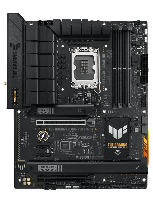 Asus Материнская плата PRIME B760-PLUS ATX, LGA 1700 DDR5, TUF Gaming WIFI LGA1700, фото 2