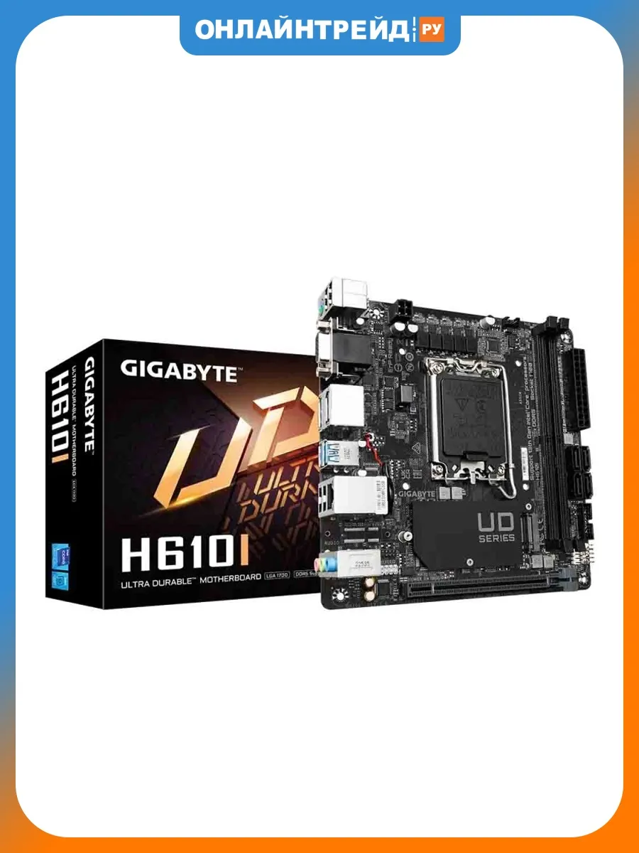 Gigabyte Материнская плата H610I (LGA1700, mini-ITX)