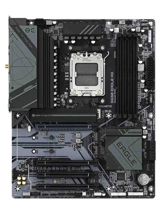 Gigabyte Материнская плата B650 EAGLE AX (AM5, ATX), вариант, фото 2
