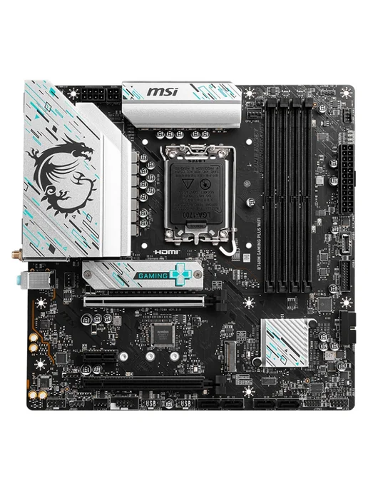 Материнская плата MSI B760M GAMING PLUS WIFI (LGA1700, mATX), вариант, фото 2