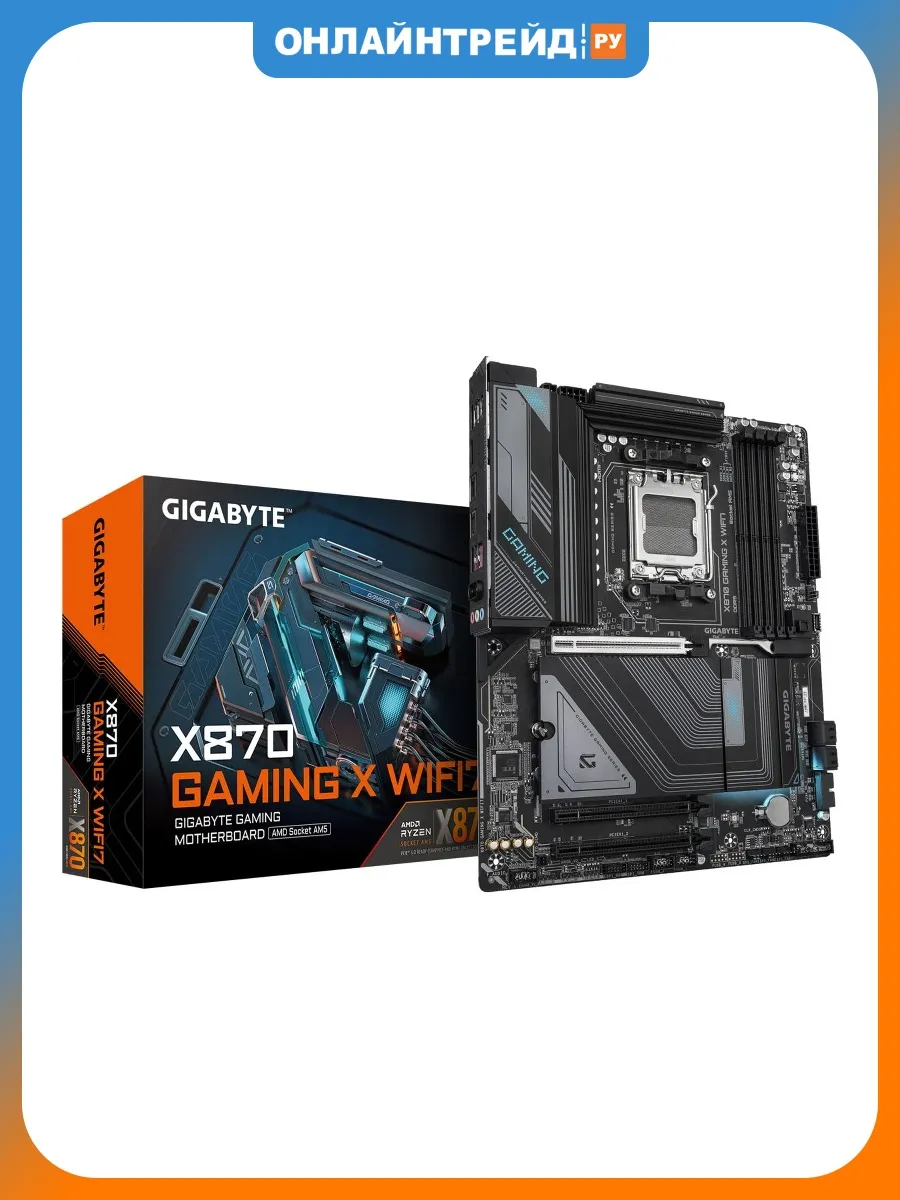 Материнская плата X870 GAMING X WIFI7 (AM5, ATX) Gigabyte 564001099 купить за 22 000 ₽ в интернет‑магазине Wildberries