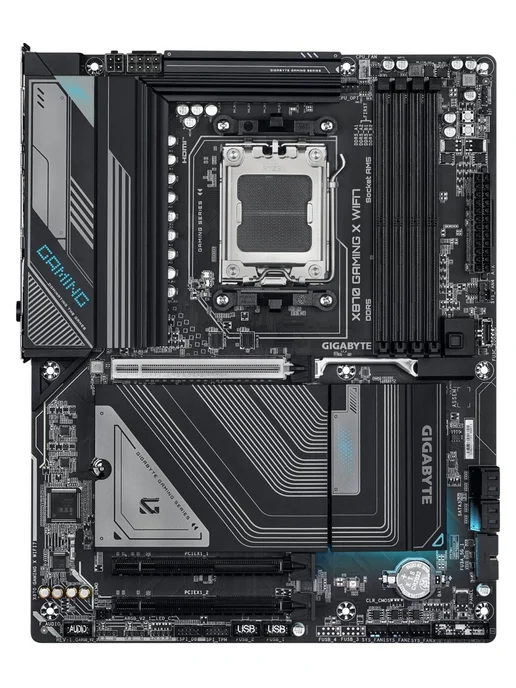 Материнская плата GIGABYTE X870 AORUS ELITE WIFI7 ICE, AM5, DDR5, WiFi, ATX, GAMING X WIFI7 ATX, фото 2