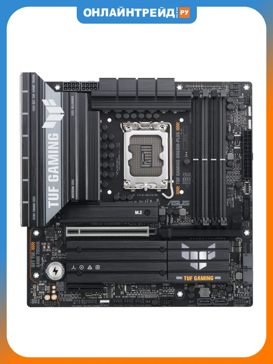 Asus Материнская плата TUF GAMING B860M-PLUS (LGA1851, mATX)