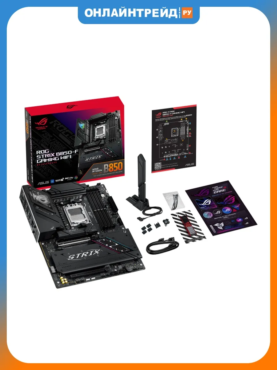 Asus Материнская плата ROG STRIX B850-F GAMING WIFI (AM5, ATX)