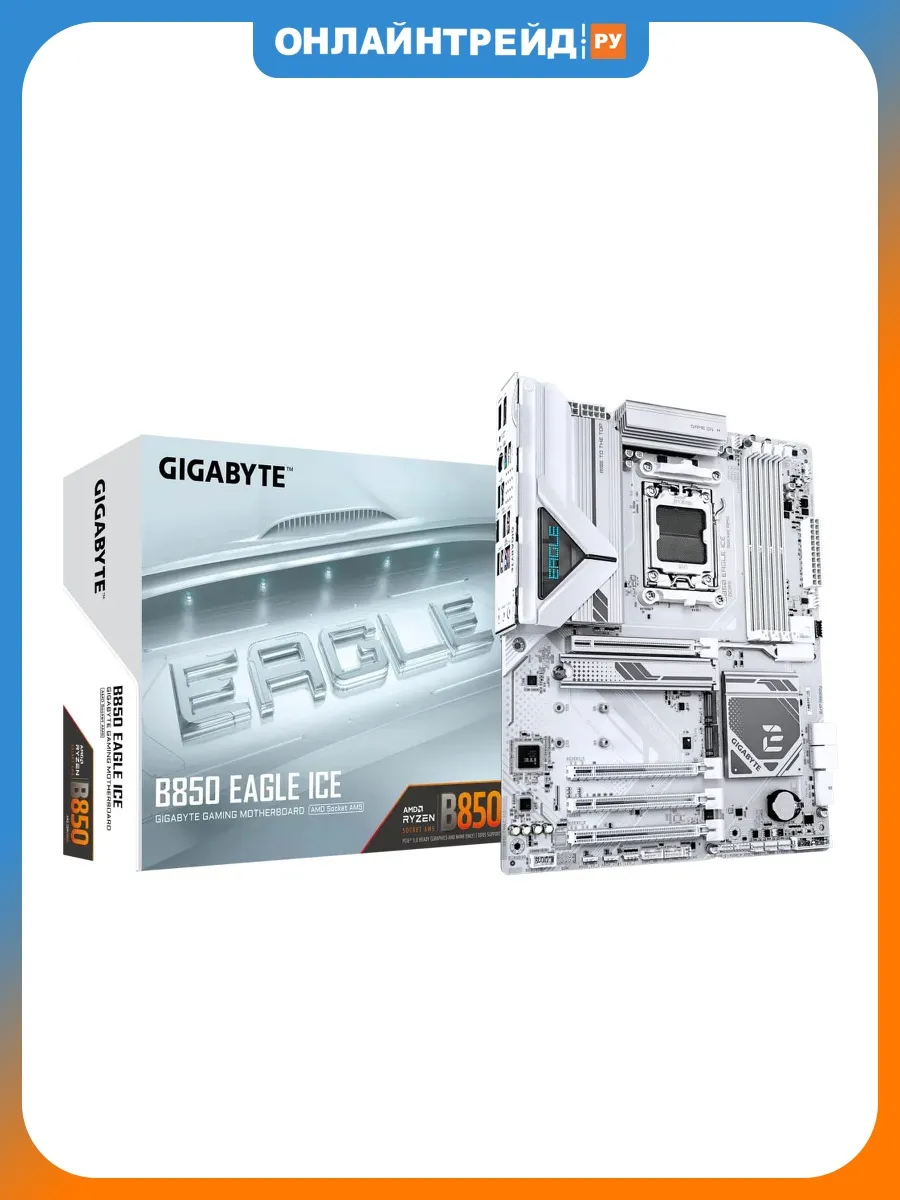 Gigabyte Материнская плата B850 EAGLE ICE (AM5, ATX)