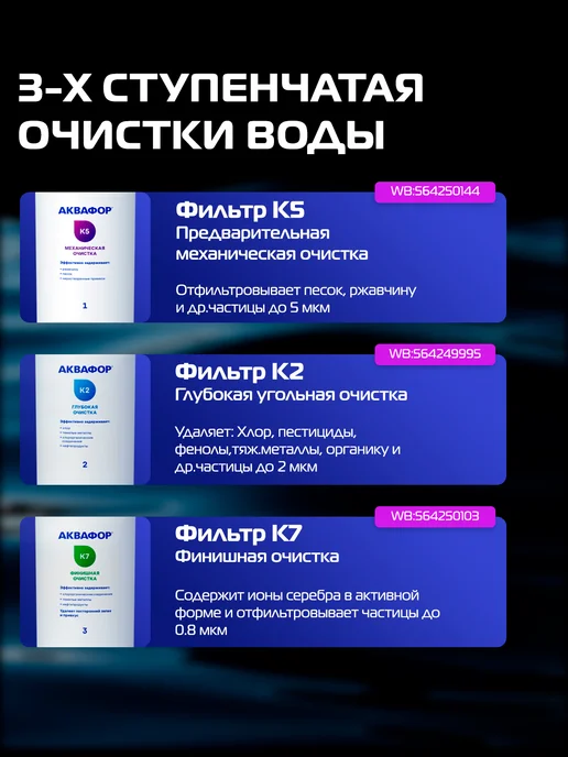 Аквафор Фильтр для воды под мойку Кристалл А с краном, белый, фото 6