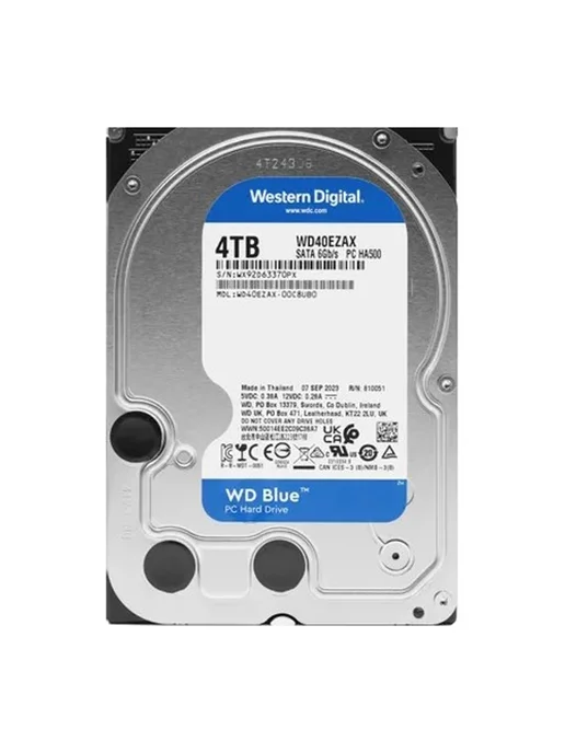 Western Digital Жесткий диск 3.5" WD Caviar Blue 4TB SATA (WD40EZAX), 4 ТБ, фото 2