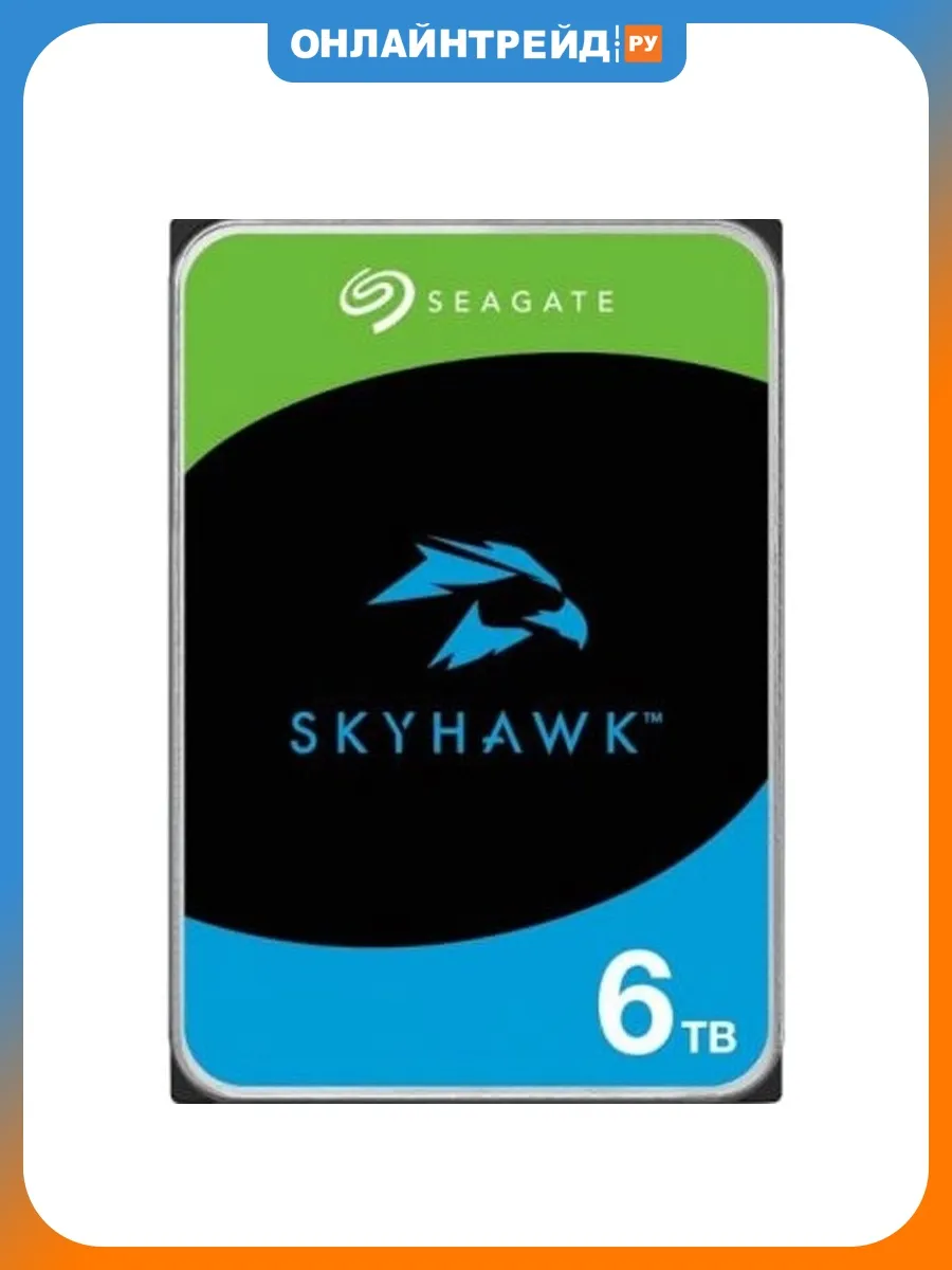 Жесткий диск 3.5" Skyhawk 6 ТБ , SATA (ST6000VX009)