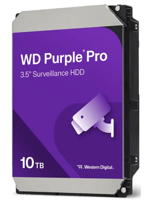 Western Digital Жесткий диск 3.5" WD Purple Pro 10 ТБ, SATA (WD102PURP), 10 ТБ, фото 2