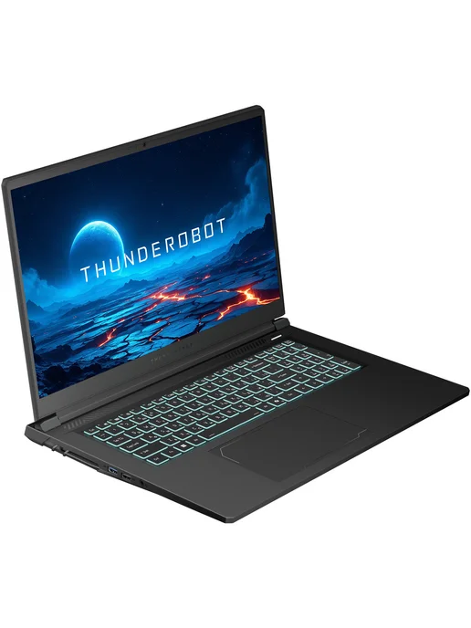 Thunderobot Range 17 G2 Pro Игровой ноутбук 17.3", Intel Core i7-13620H, RAM 16 ГБ, SSD 1000 ГБ, NVIDIA GeForce RTX 5060 для ноутбуков (8 Гб), Без системы, (400477317), черный, Русская раскладка, 5070,32 ГБ, фото 6