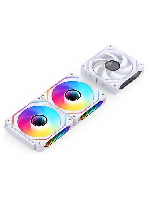 JONSBO Вентиляторы ZL-120W(3 in 1) White 3шт, 120 Вт, 3 шт, фото 8