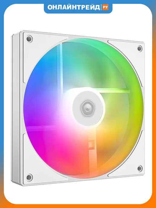 ID-COOLING Вентиляторы AS-140-ARGB-W DUET 2шт, Вентилятор