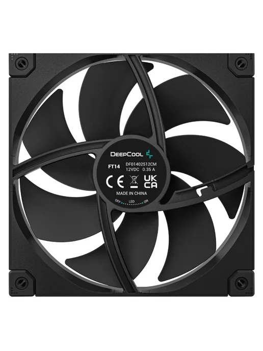 Deepcool Вентилятор FT14 (R-FT14-BKWPN1-G), 1 г, фото 4