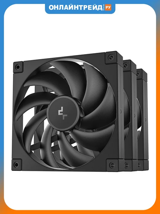 Deepcool Вентиляторы FD14 ARGB 3IN1 3шт (R-FD14-BKAPN3-G), 3 шт, 3 г