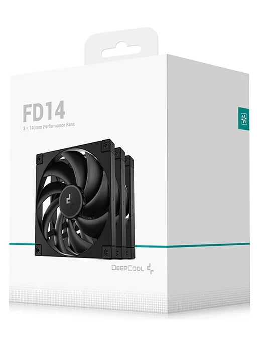 Deepcool Вентиляторы FD14 ARGB 3IN1 3шт (R-FD14-BKAPN3-G), 3 шт, 3 г, фото 6