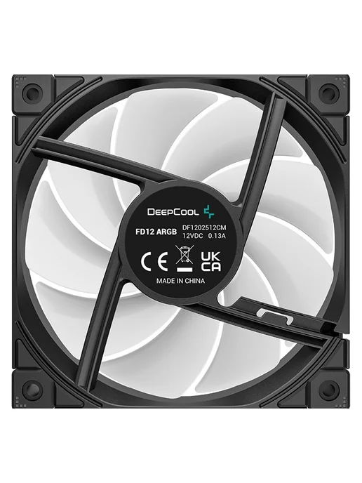 Deepcool Вентилятор FD12 ARGB (R-FD12-BKAPN1-G), 1 г, фото 3