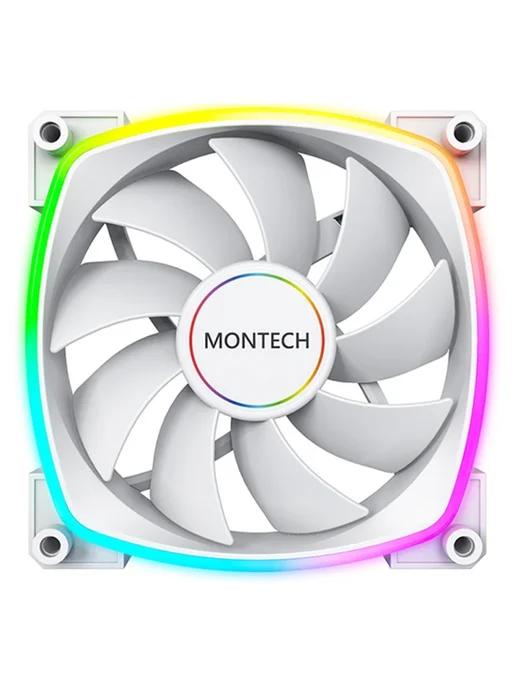 Montech Вентилятор AX140 ARGB WHITE, белый, фото 2