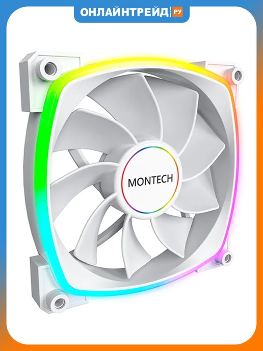 Montech Вентилятор RX140 Reverse ARGB WHITE, белый