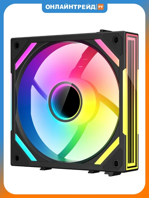 XASTRA Вентиляторы FS120B ARGB Reverse 3шт (FS120-3BA-SRX-GL), Вентилятор FS120-1BA-SXX-GL