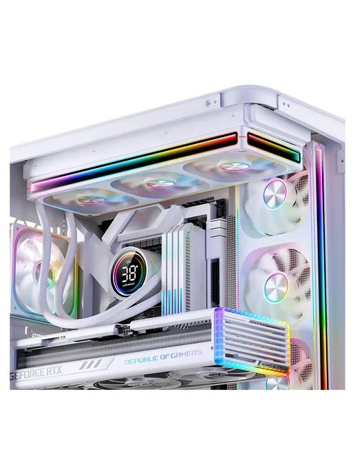 JONSBO Вентилятор ZA-120W White, 120 Вт, фото 8