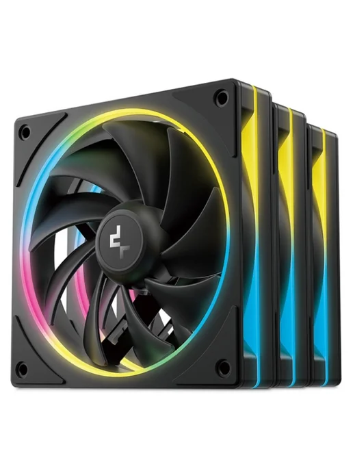 Deepcool Вентиляторы FL12 SE 3IN1 (R-FL12SE-BKAPN3-G), 3 г, фото 2