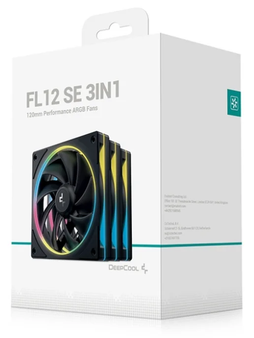 Deepcool Вентиляторы FL12 SE 3IN1 (R-FL12SE-BKAPN3-G), 3 г, фото 8
